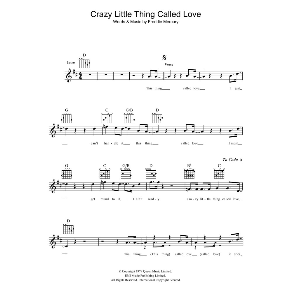 Crazy Little Thing Called Love